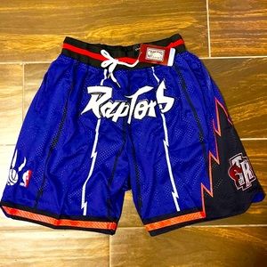SOLD- NBA Toronto Raptors Vintage Basketball Shorts